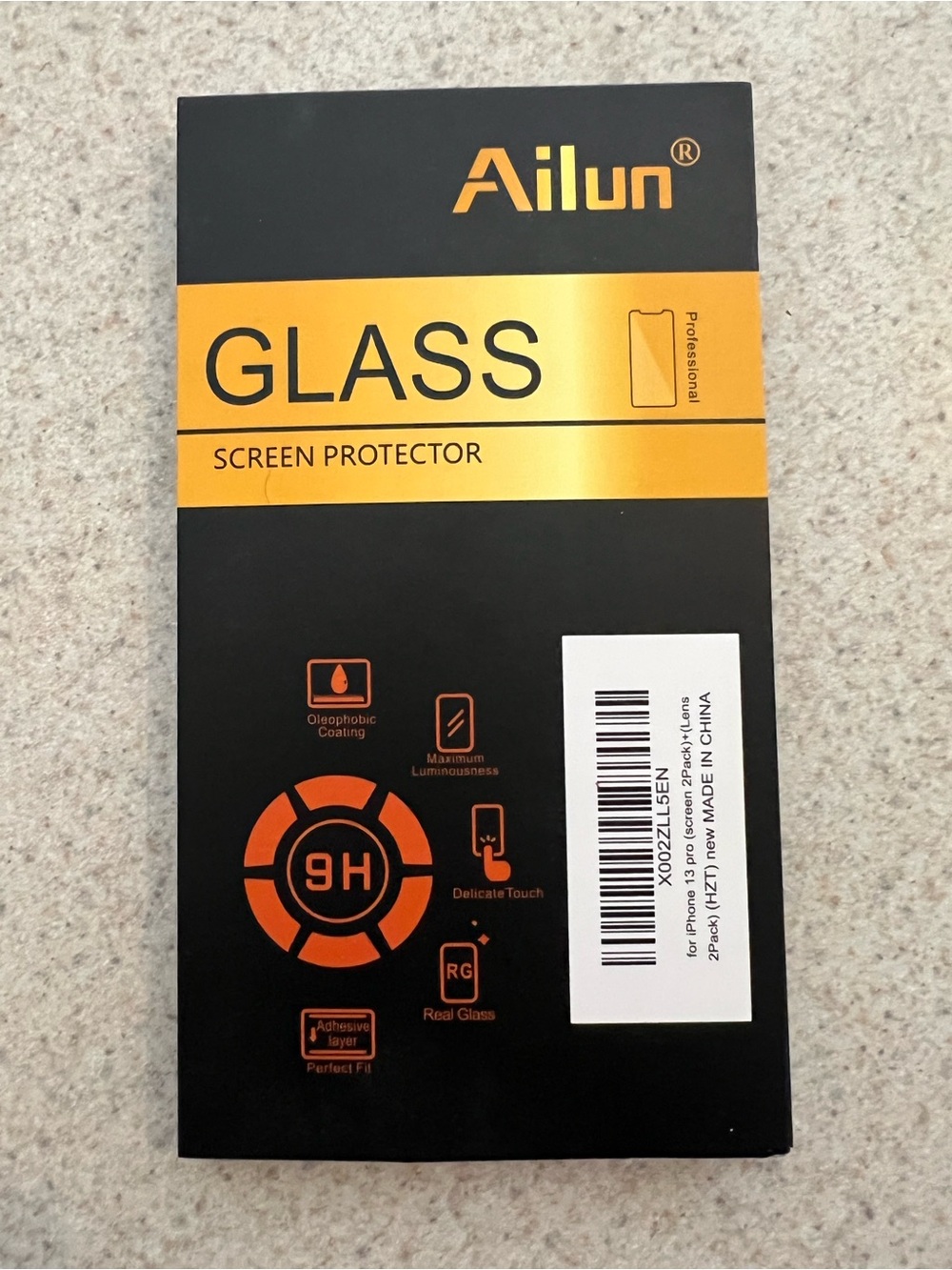 Ailun Tempered Glass Screen Protector for iPhone 13 Pro - 2 Pack